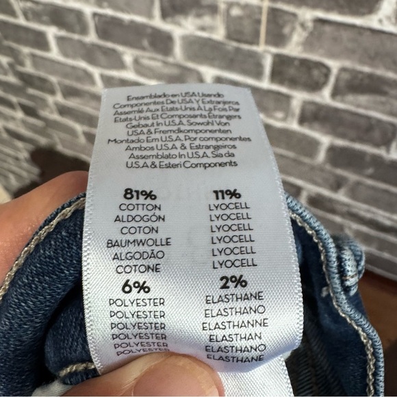 Mother the Mid Rise Dazzler Ankle jeans in Sweet & Sassy - Picture 12 of 12